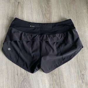 Lululemon speed shorts